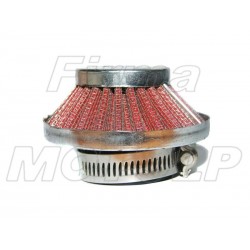 TUNING CHROM CHROMOWANY FILTR STOŻKOWY 38MM 38 MM 38-MM F1