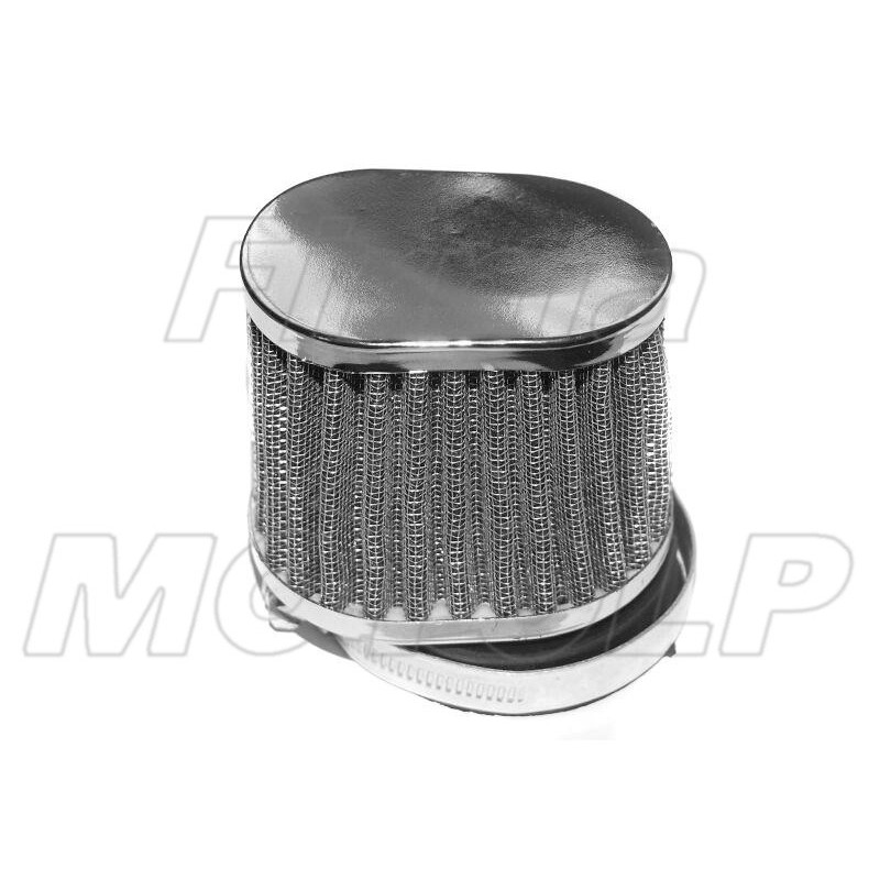 TUNING CHROM CHROMOWANY FILTR STOŻKOWY 38MM 38 MM 38-MM T1