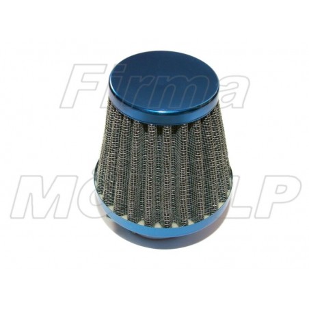 TUNING NIEBIESKI FILTR STOŻKOWY 38MM 38 MM 38-MM L1