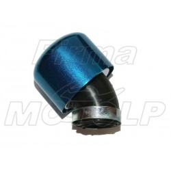 TUNING NIEBIESKI FILTR STOŻKOWY 38MM 38 MM 38-MM M2 45 STOPNI METALOWA NAKŁADKA