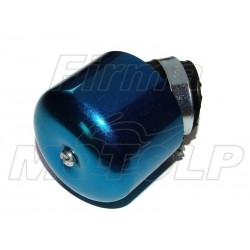 TUNING NIEBIESKI FILTR STOŻKOWY 38MM 38 MM 38-MM M2 45 STOPNI METALOWA NAKŁADKA