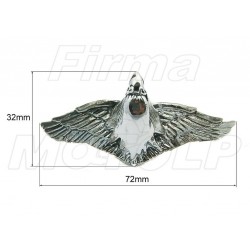 METALOWY OZDOBNY ORNAMENT ORZEŁ NA DASZEK 4,5 CALA