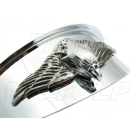 METALOWY OZDOBNY ORNAMENT ORZEŁ NA DASZEK 4,5 CALA