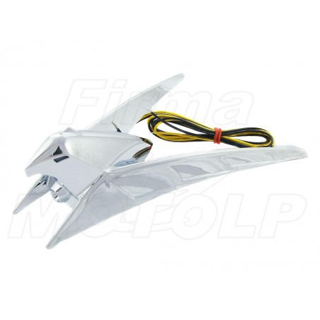 ORNAMENT BŁOTNIKA LED CHROM HONDA GL 1800 GOLDWING  rok produkcji 2001 - 2017