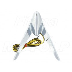ORNAMENT BŁOTNIKA LED CHROM HONDA GL 1800 GOLDWING  rok produkcji 2001 - 2017