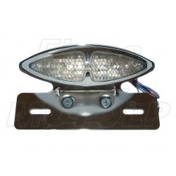 TYLNA LAMPA TYL UNIWERSALNA LED CHROM HOMOLOGACJA