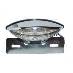 TYLNA LAMPA TYL UNIWERSALNA LED CHROM HOMOLOGACJA