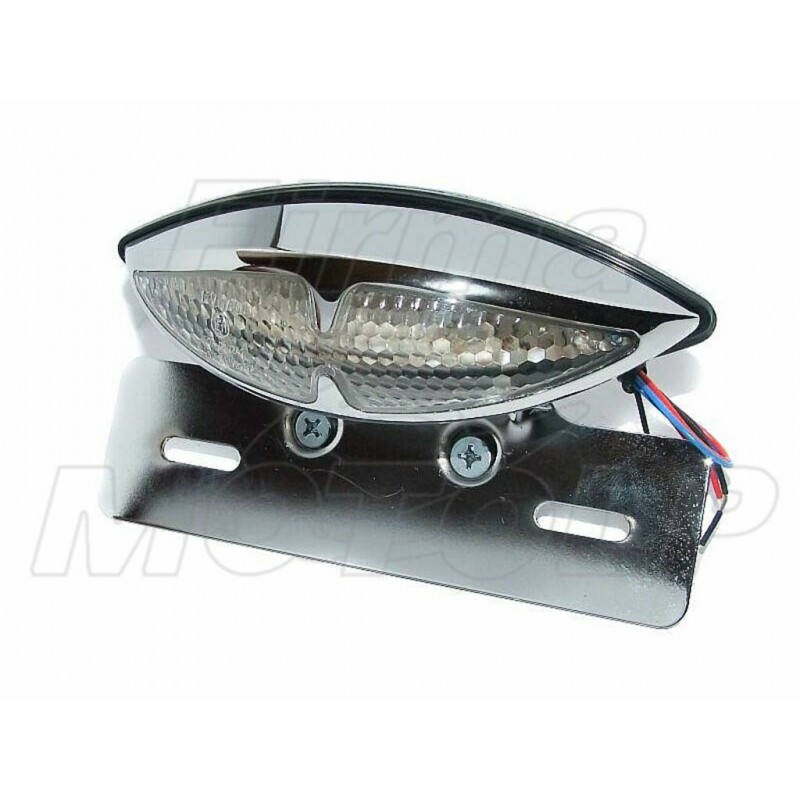 TYLNA LAMPA TYL UNIWERSALNA LED CHROM HOMOLOGACJA