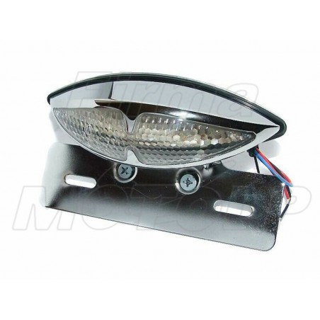 TYLNA LAMPA TYL UNIWERSALNA LED CHROM HOMOLOGACJA