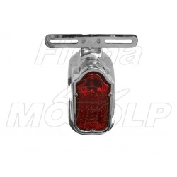 TYLNA LAMPA TYŁ HARLEY UNIWERSALNA LED OBUDOWA CHROM