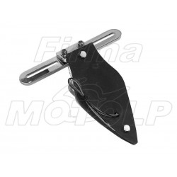 TYLNA LAMPA TYŁ UNIWERSALNA METALOWA CHROM LED HOMOLOGACJA