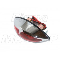 TYLNA LAMPA TYŁ UNIWERSALNA CHROM Z HOMOLOGACJĄ