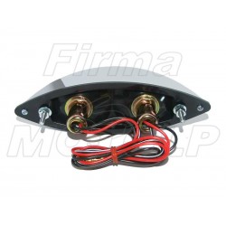 TYLNA LAMPA TYŁ UNIWERSALNA CHROM Z HOMOLOGACJĄ