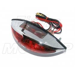 TYLNA LAMPA TYŁ UNIWERSALNA CHROM Z HOMOLOGACJĄ