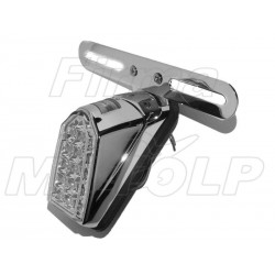 TYLNA LAMPA TYŁ LED METALOWA CHROM HOMOLOGACJA