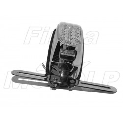 TYLNA LAMPA TYŁ LED METALOWA CHROM HOMOLOGACJA