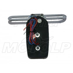 TYLNA LAMPA TYŁ LED METALOWA CHROM HOMOLOGACJA