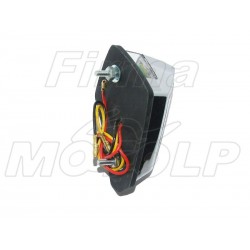 TYLNA LAMPA TYŁ LED UNIWERSALNA CHROMOWANA HOMOLOGACJA