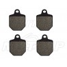 KLOCKI HAMULCOWE PRZÓD HONDA HM CRM 125 250 450 490 500 SUPERMOTO rok produkcji 2007 - 2011