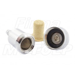FILTR PALIWA METALOWY CHROM ROZKRĘCANY 8MM