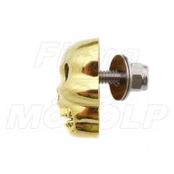 ŚRUBY TABLICY REJESTRACYJNEJ METALOWE ZŁOTE CZACHA