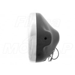 REFLEKTOR LAMPA CZARNY MAT - SUZUKI GSX GSF BANDIT / HONDA CB HOMOLOGACJA E4