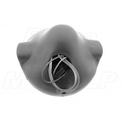 REFLEKTOR LAMPA CZARNY MAT - SUZUKI GSX GSF BANDIT / HONDA CB HOMOLOGACJA E4