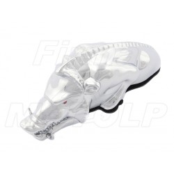 CHROMOWANY ORNAMENT DZIK NA BŁOTNIK - CHOPPER DRAG CRUISER KLASYK