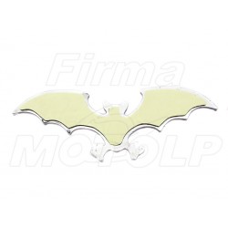 ORNAMENT EMBLEMAT NAKLEJKA 3D METALOWA NIETOPERZ