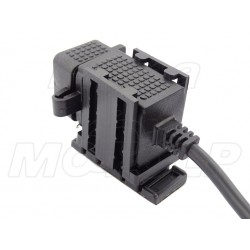 MOTOCYKLOWE GNIAZDO 2X USB NA PŁASKĄ POWIERZCHNIĘ