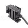 MOTOCYKLOWE GNIAZDO 2X USB NA PŁASKĄ POWIERZCHNIĘ