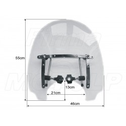 DUŻA SZYBA KAWASAKI BN EL 125 ELIMINATOR BN125