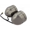 REFLEKTOR LIGHTBAR LAMPA PODWÓJNA CZARNY CHROM HOMOLOGACJA E11