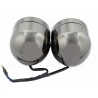 REFLEKTOR LIGHTBAR LAMPA PODWÓJNA CZARNY CHROM HOMOLOGACJA E11