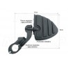 PODNÓŻKI SPACERÓWKI NA GMOLE 32MM SUZUKI LS 650 SAVAGE C50 GZ MARAUDER M1800 R M109R