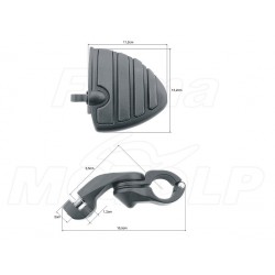 PODNÓŻKI SPACERÓWKI NA GMOLE 32MM SUZUKI LS 650 SAVAGE C50 GZ MARAUDER M1800 R M109R
