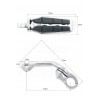 PODNÓŻKI SPACERÓWKI NA GMOLE 32MM SUZUKI VL C800 M800 C90 INTRUDER VOLUSIA