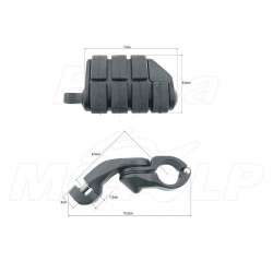 PODNÓŻKI SPACERÓWKI NA GMOLE 32MM KAWASAKI VN 1500 VN 2000 VULCAN