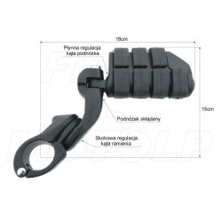 PODNÓŻKI SPACERÓWKI NA GMOLE 32MM HONDA F6C GL 1500 GOLDWING  VTX 1300 1800