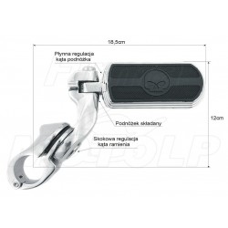 PODNÓŻKI SPACERÓWKI NA GMOLE 32MM YAMAHA XV 535 750 1100 VIRAGO