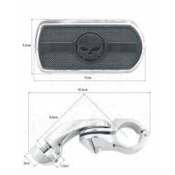 PODNÓŻKI SPACERÓWKI NA GMOLE 32MM YAMAHA XVS V-STAR MIDNIGHT WILD STAR XVZ ROYAL STAR