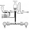 REFLEKTORY LIGHTBARY LAMPY PRZÓD H3 HOMOLOGACJA E4