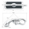 PODNÓŻKI SPACERÓWKI NA GMOLE 32MM HARLEY DAVIDSON HD XL 883 1200 SPORTSTER SOFTAIL DYNA FAT BOY ROAD KING