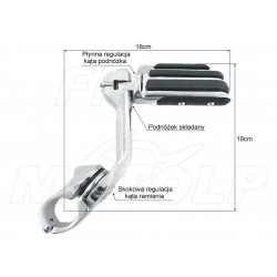 PODNÓŻKI SPACERÓWKI NA GMOLE 32MM HONDA F6C GL 1500 GOLDWING  VTX 1300 1800