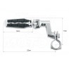 PODNÓŻKI SPACERÓWKI NA GMOLE 32MM HONDA F6C GL 1500 GOLDWING  VTX 1300 1800