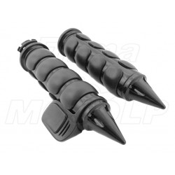 MANETKI METALOWE CALOWE 25,4MM Z TEMPOMATEM HARLEY CHOPPER DRAG KLASYK