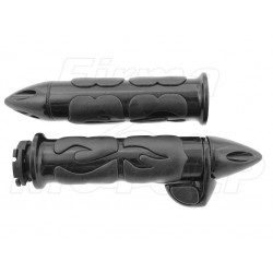 MANETKI METALOWE CALOWE 25,4MM Z TEMPOMATEM HARLEY CHOPPER DRAG KLASYK