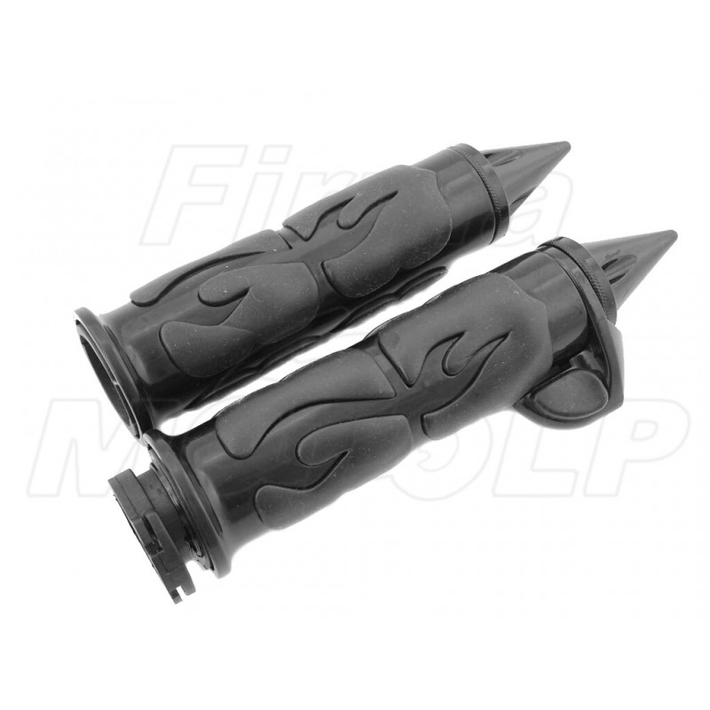 MANETKI METALOWE CALOWE 25,4MM Z TEMPOMATEM HARLEY CHOPPER DRAG KLASYK