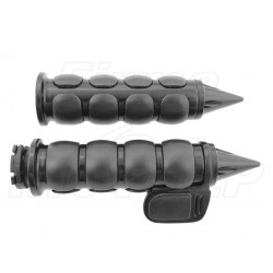 MANETKI MOTOCYKLOWE METAL 22MM Z TEMPOMATEM HARLEY CHOPPER DRAG