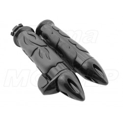 MANETKI MOTOCYKLOWE METAL 22MM Z TEMPOMATEM HARLEY CHOPPER DRAG